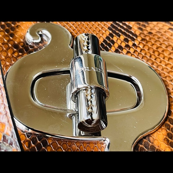 Authentic Prada Python Shoulder Bag - Picture 7 of 9